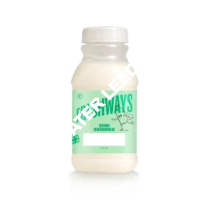 Freshways semi-skimmed milk 189ml poly bottle