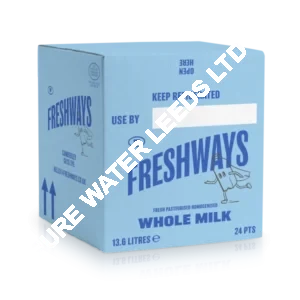 Freshways whole milk 24 pint pergal pack