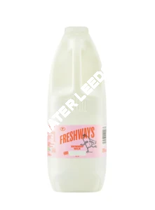 Freshways 2 litre skimmed milk plastic bottle