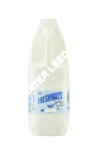 Freshways 2 litre whole milk plastic bottle