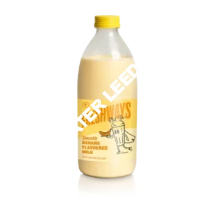 Freshways banana flavoured milk 500ml bottle
