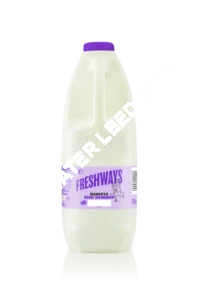 Freshways 2 litre barista semi skimmed milk plastic bottle