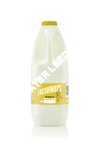 Freshways 2 litre barista whole milk in poly bottle, ideal for baristas